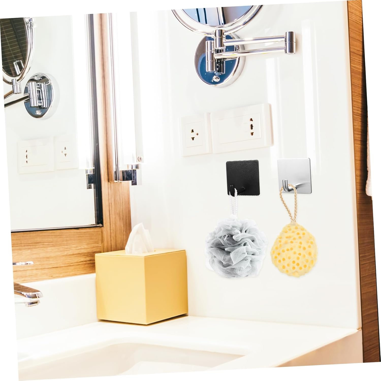 CALLARON 4-Piece Bathroom Towel Hooks Set