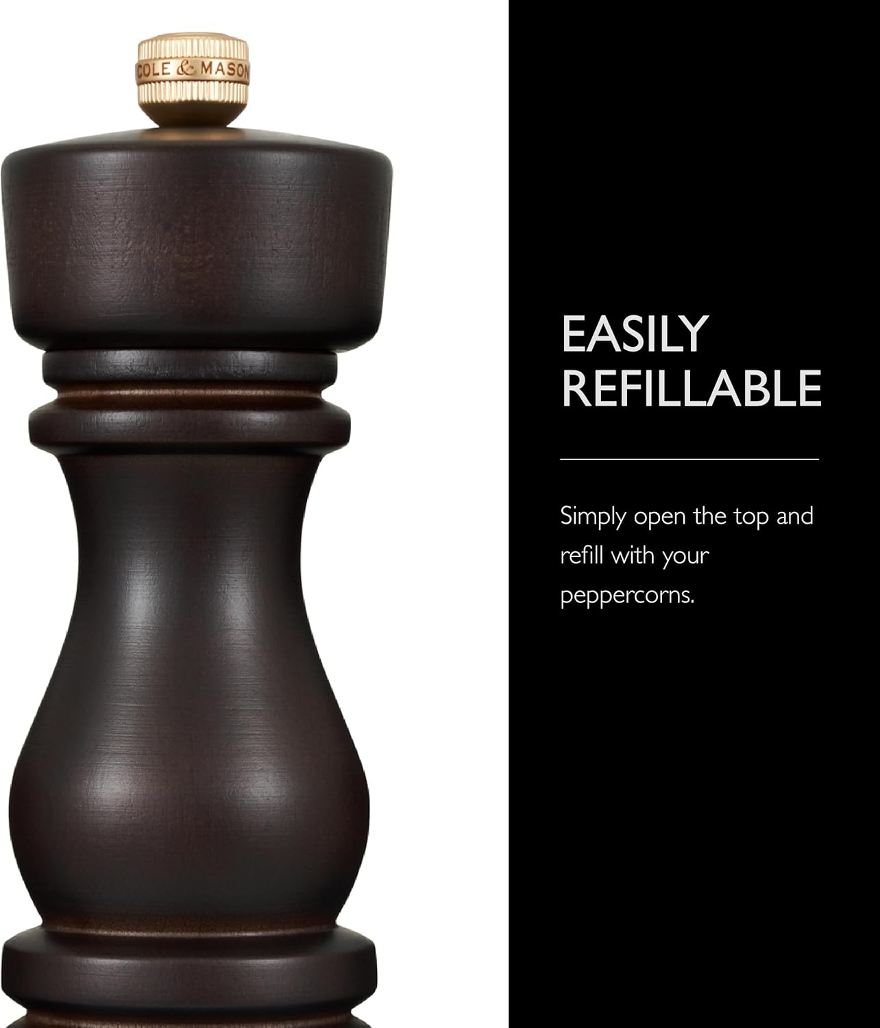 Cole Mason London Spice Mill Set - Salt Pepper Grinder