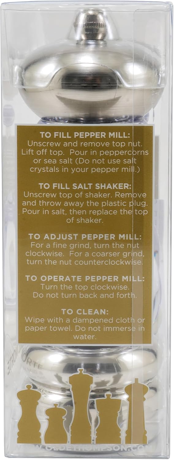 Olde Thompson Del Norte Pink Salt Pepper Mill Set