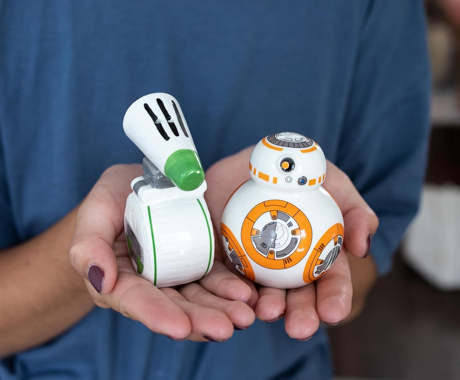Star Wars Episode 9 Rise of Skywalker Ceramic Salt Pepper Shakers