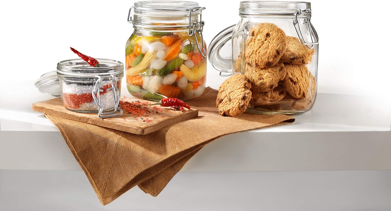 Bormioli Rocco Fido Canning Jar 1L