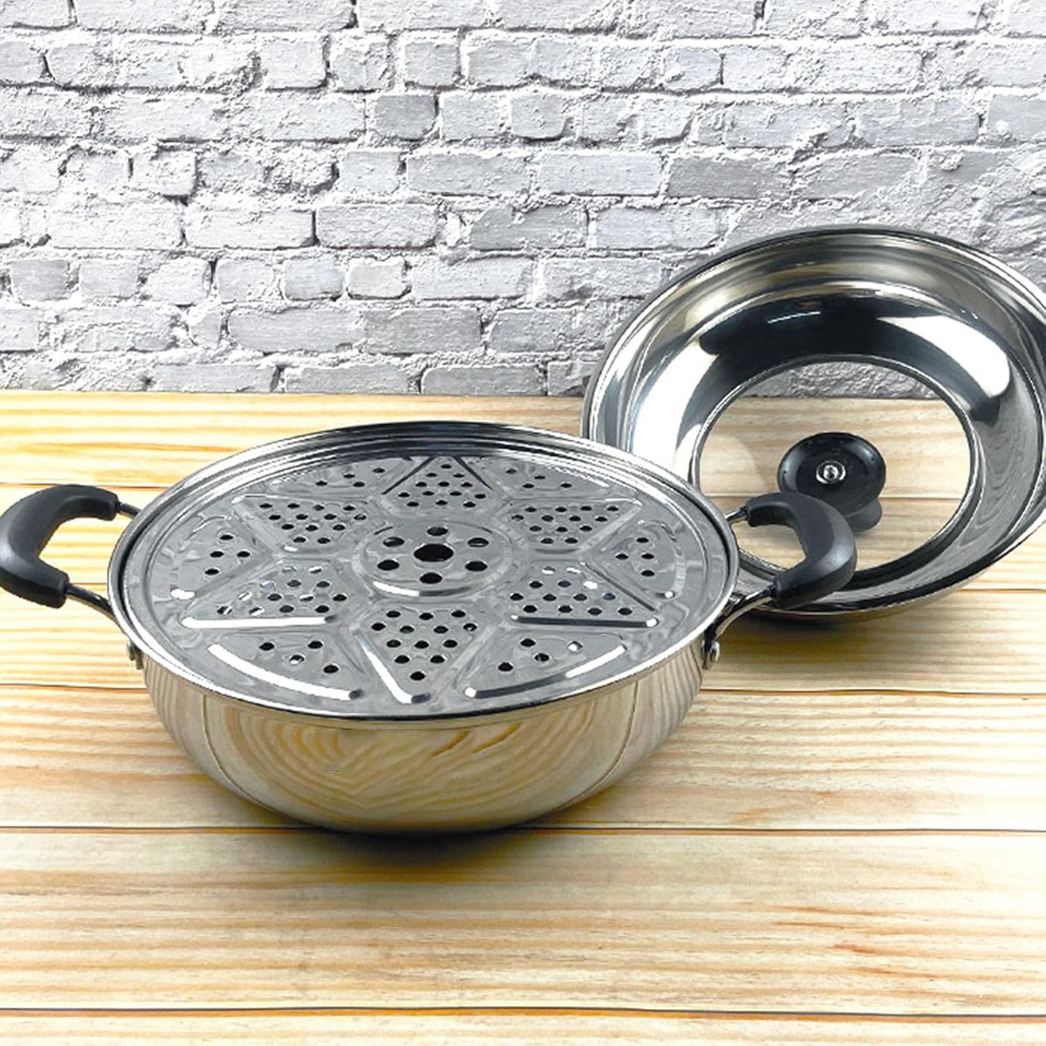 HAOHIZE Stainless Steel Stock Pot with Lid