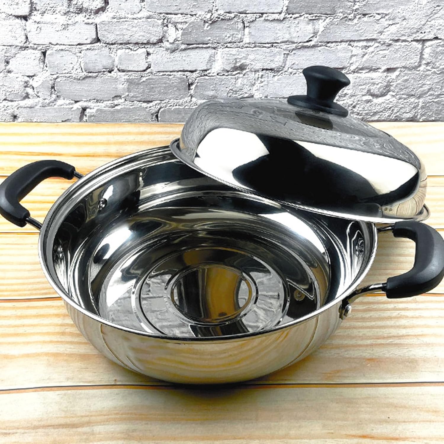 HAOHIZE Stainless Steel Stock Pot with Lid
