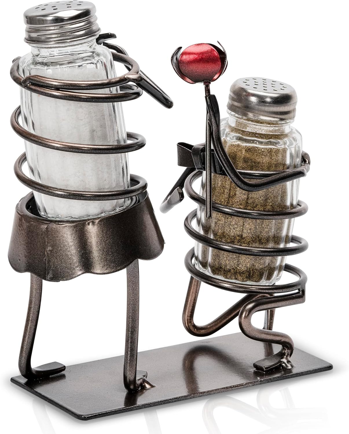 Made Easy Kit Salt and Pepper Shaker Set with Rack