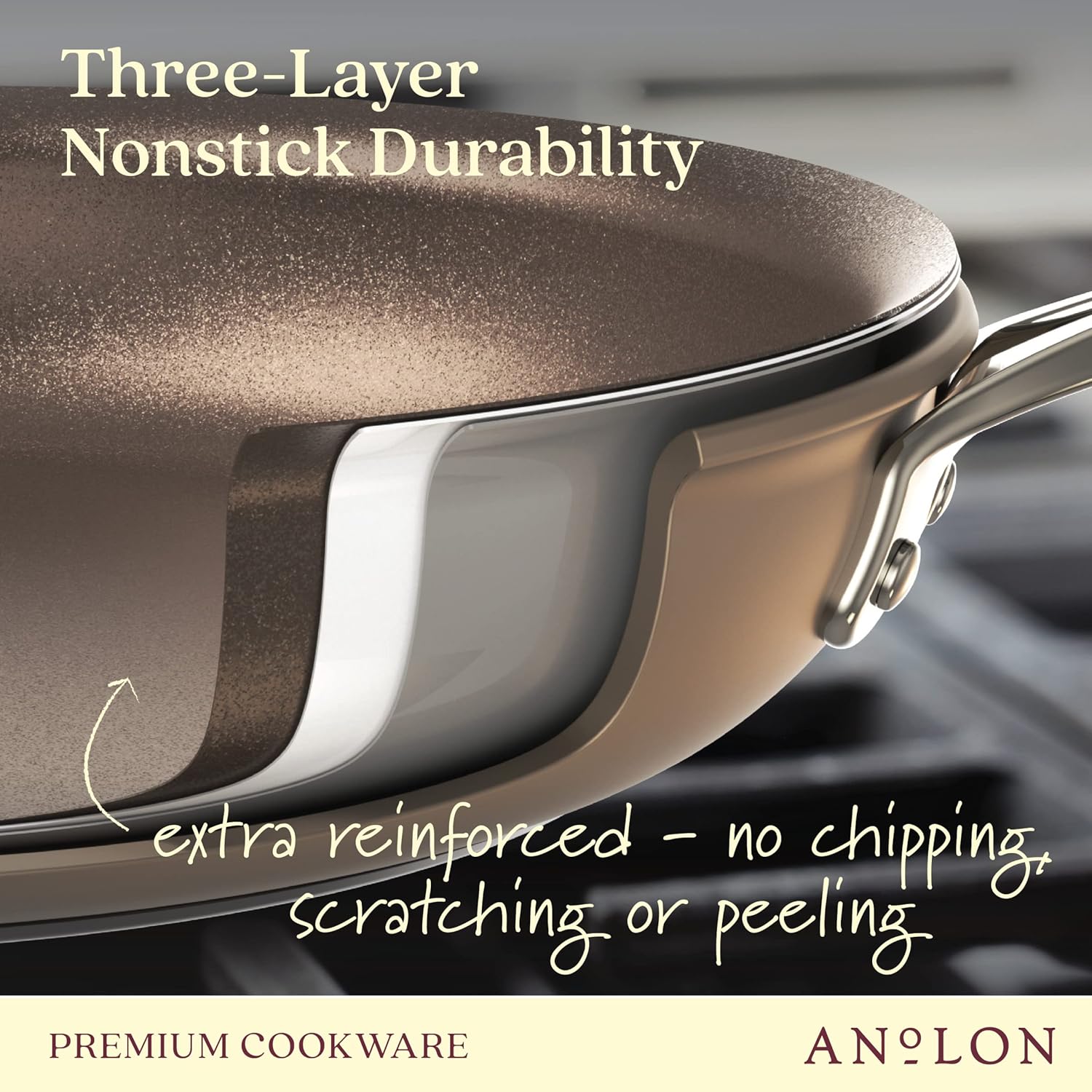 Anolon Ascend 10-Piece Hard Anodized Nonstick Cookware Set