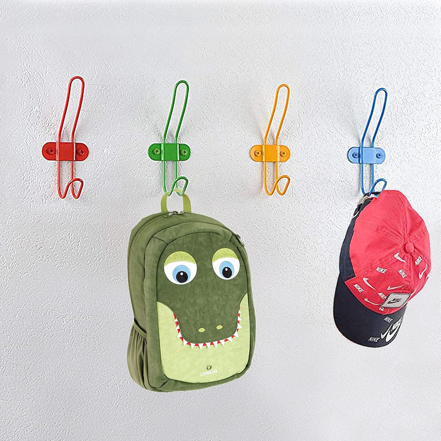 Zagxuade Kids Colorful Wall Hooks