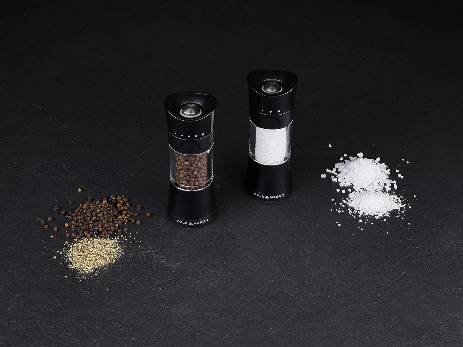 Cole Mason Harrogate Salt and Pepper Grinder Set
