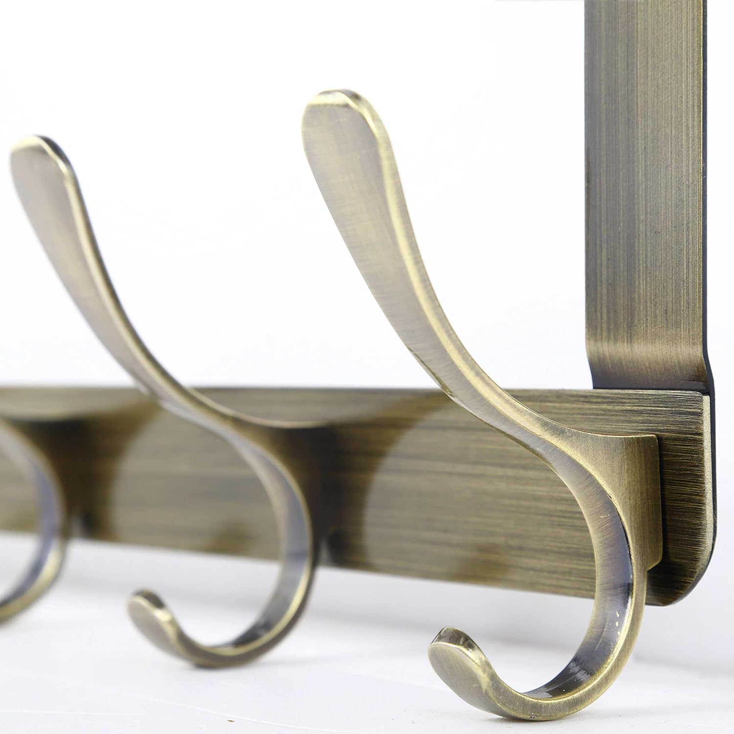 WEBI Bronze Over The Door Hook Rack with 5 Hooks