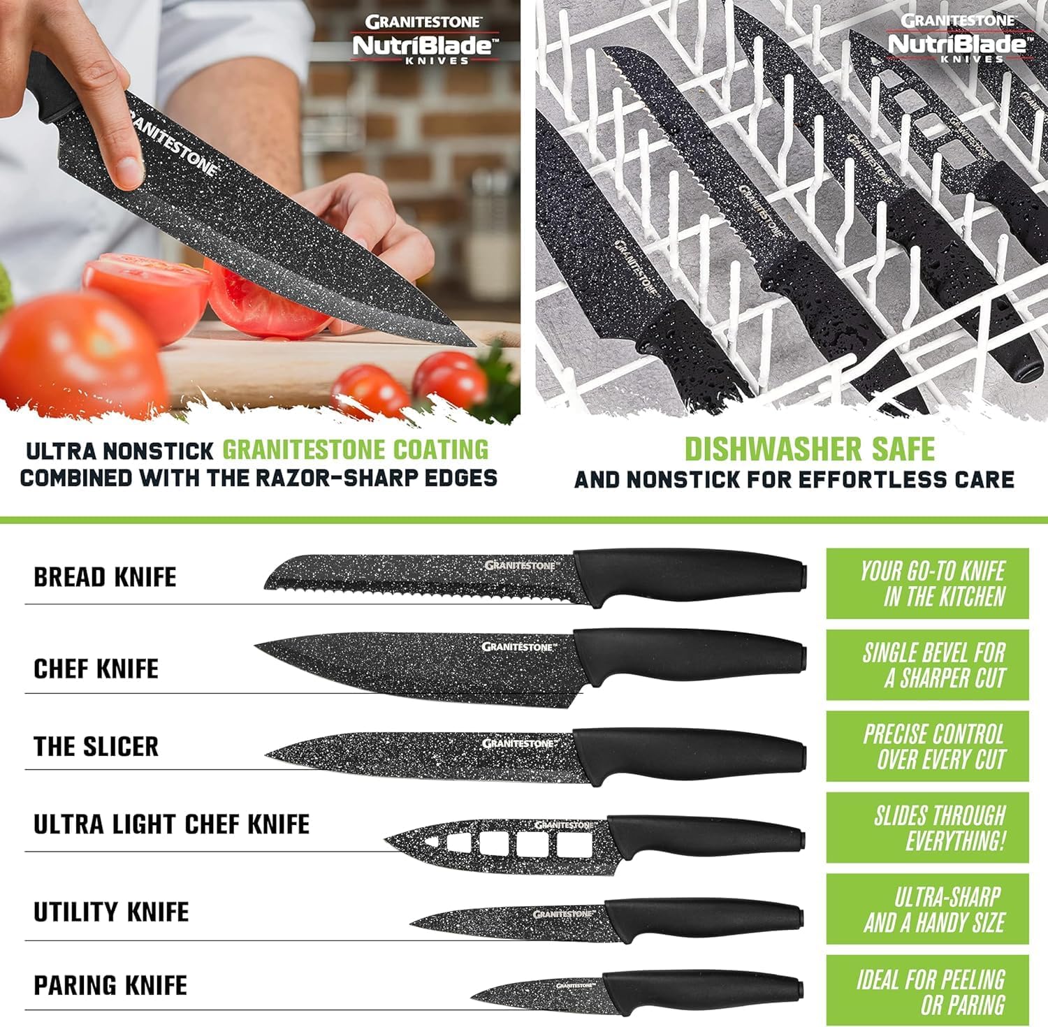 Granitestone Armor Max 20-Piece Nonstick Cookware Set