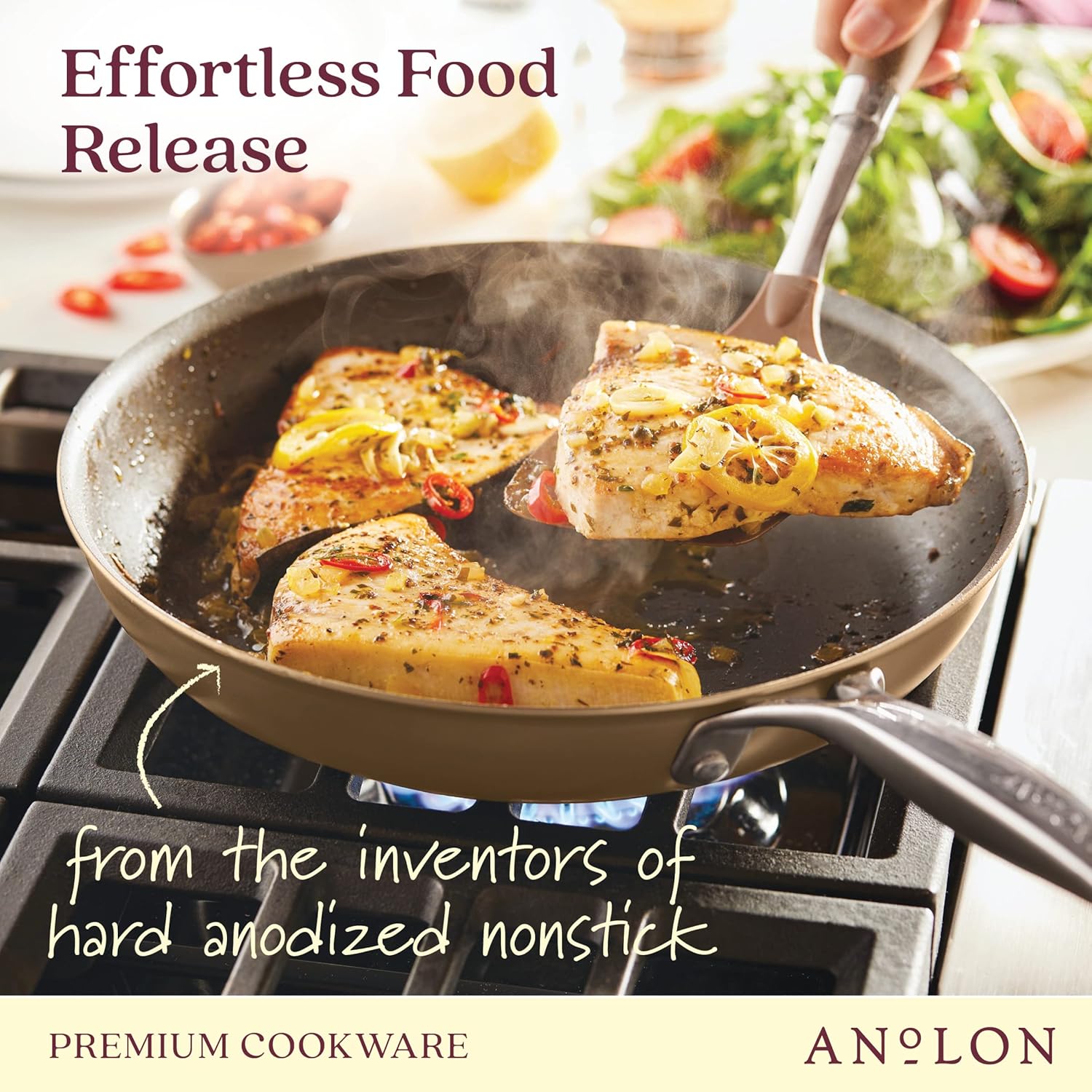 Anolon Ascend 10-Piece Hard Anodized Nonstick Cookware Set
