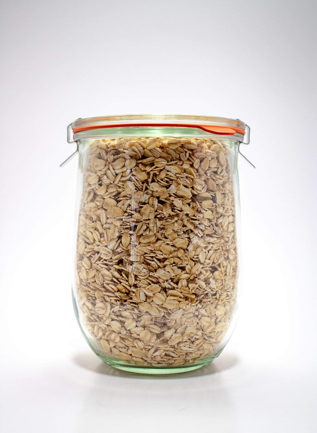 Weck Tulip Jars 1 Liter - 4 Pack Glass Canning Jars with Lid