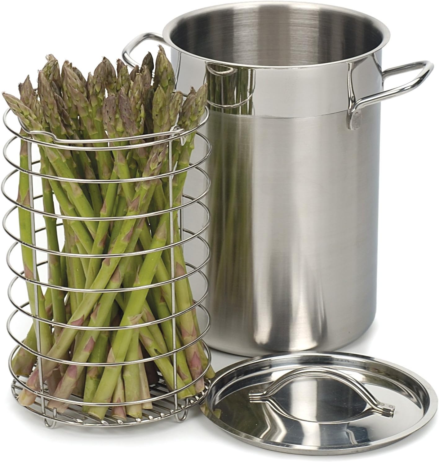RSVP International Endurance Asparagus Steamer Pot 3 Quart