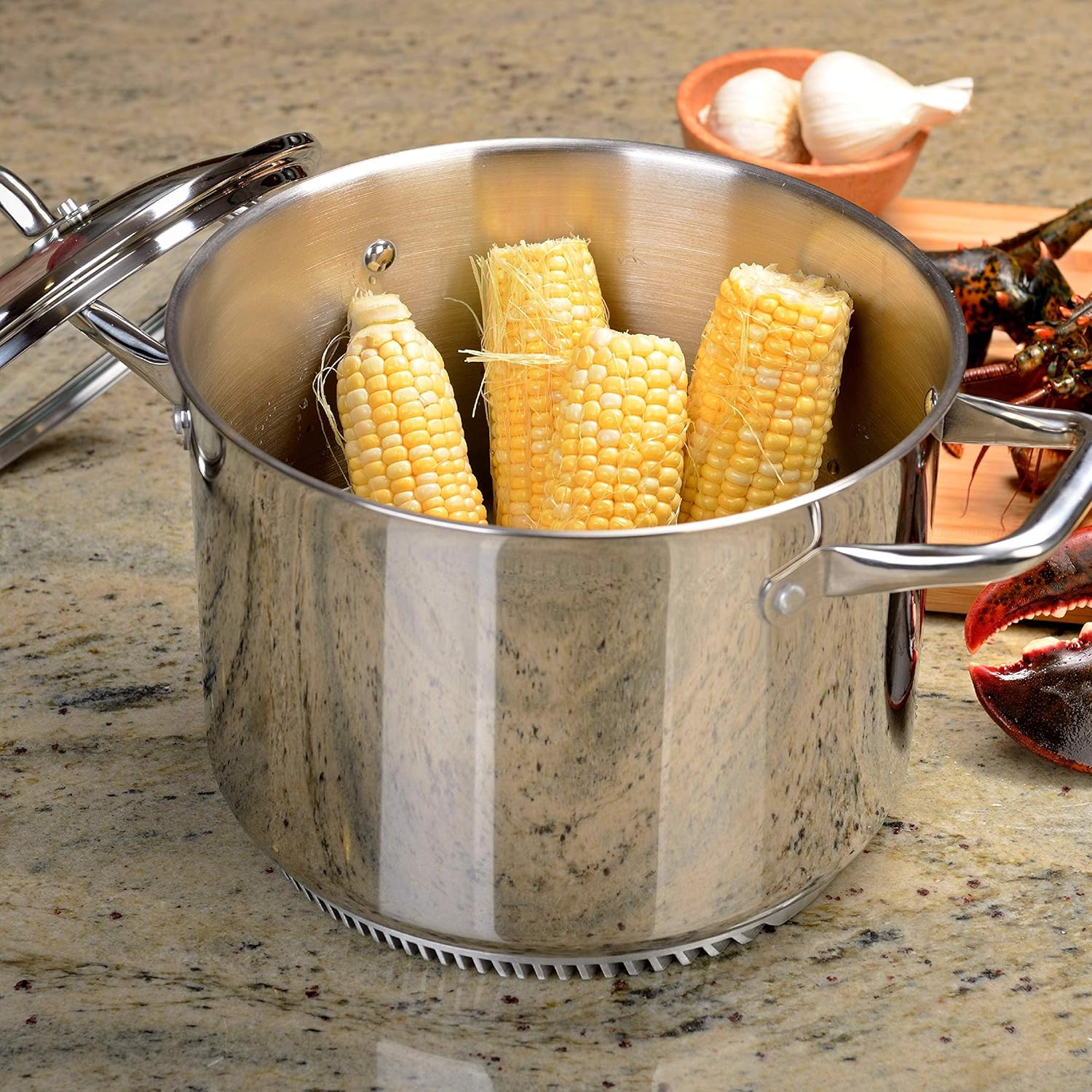 Turbo Pot FreshAir Rapid Boil 8 Qt Stock Pot for Gas Stove