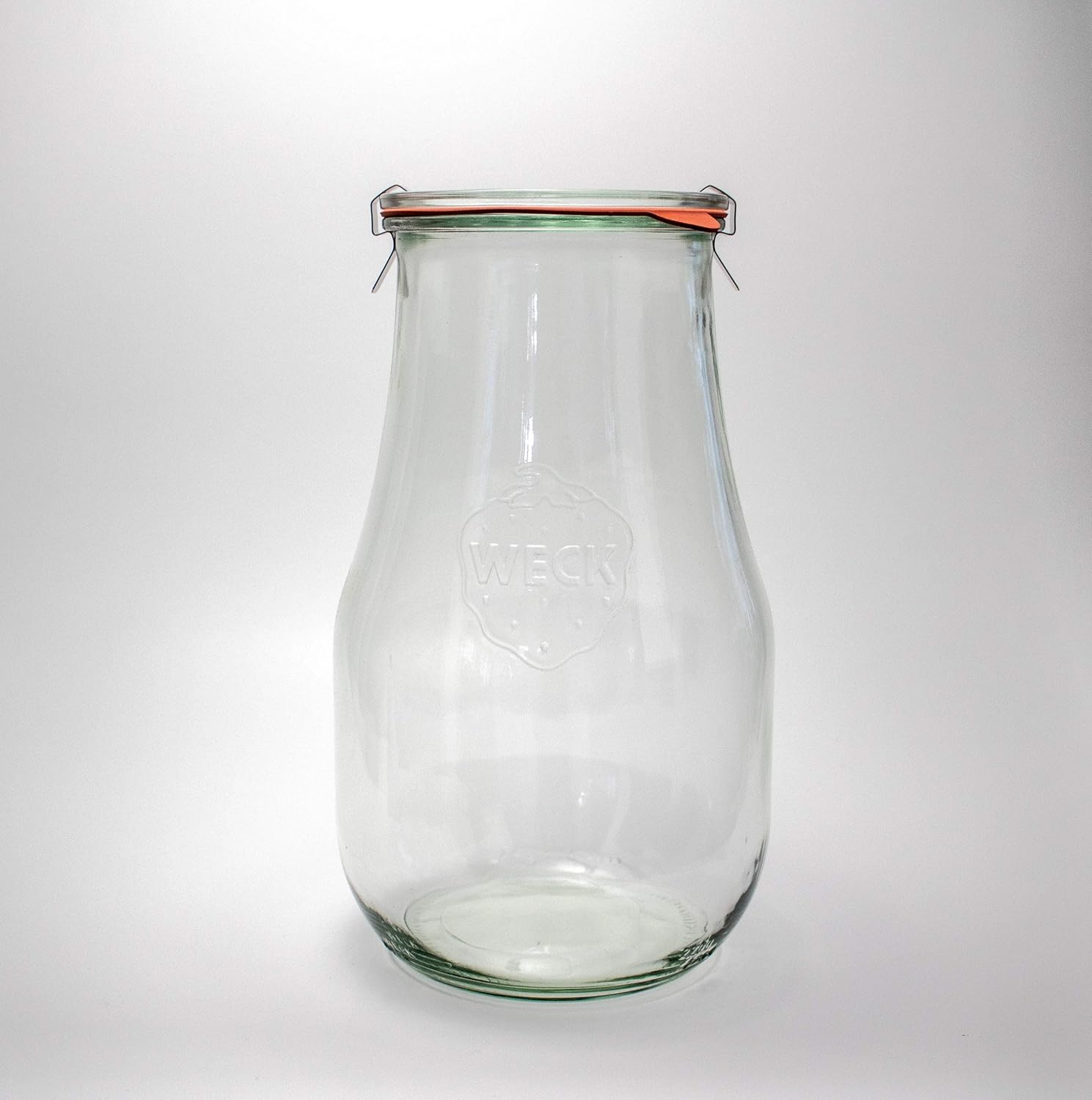 Weck Tulip 25L Sourdough Starter Jar with Glass Lid