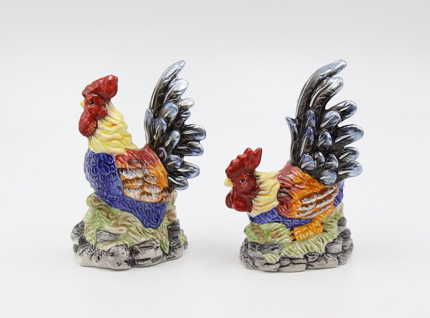 Appletree Design Barn Yard Rooster Salt Pepper Set 1